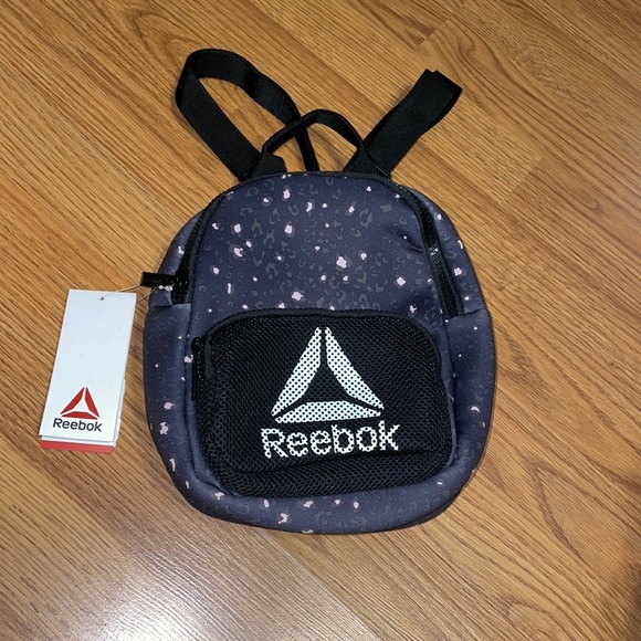 Reebok Molly Mini Backpack.NWT! Adjustable Straps. Compact Size for Gym Lockers - Picture 1 of 10